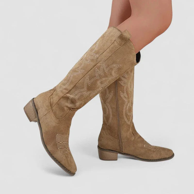 Clara | Orthopedic Western Ankle Boots