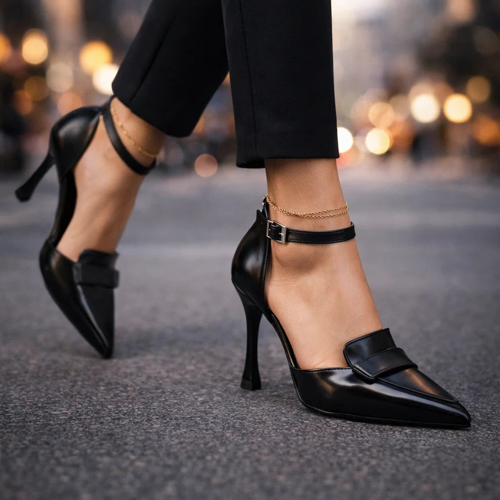 Audrey | Classic Pointed-Toe Heels