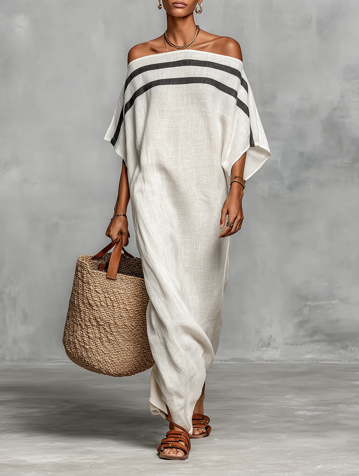 Agnes | Off-the-Shoulder Maxi Dress