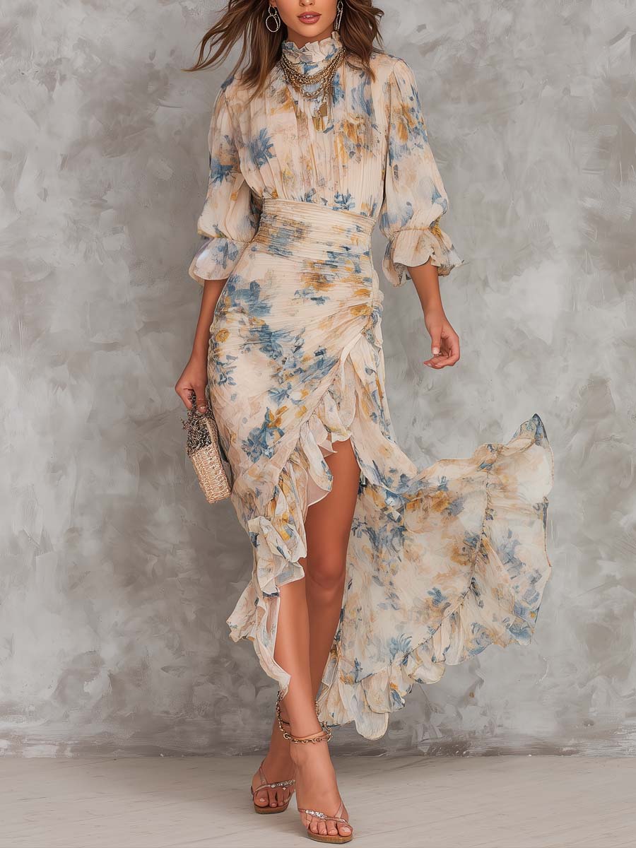 Renee | Smocked Bodice Maxi Dress