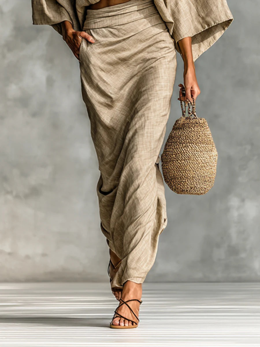 Diane | Two-Piece Set with Long Skirt