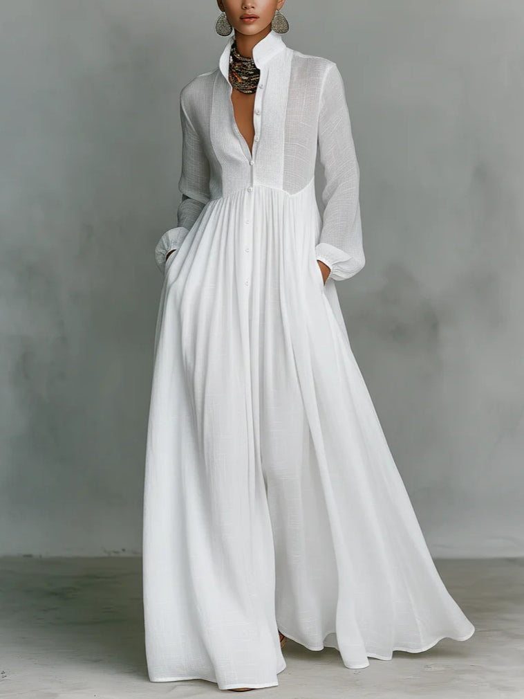 Hedy | High-Neck Maxi Dress