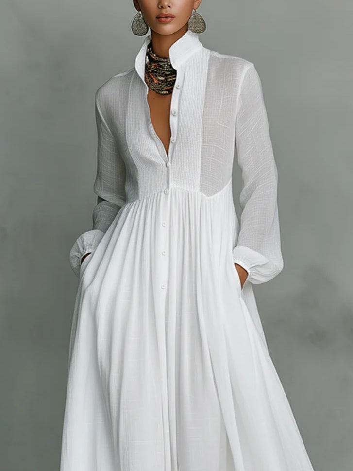 Hedy | High-Neck Maxi Dress