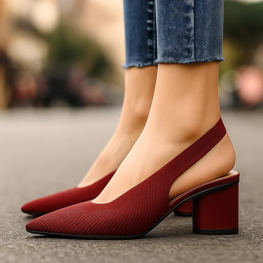 Isla | Knit Heels