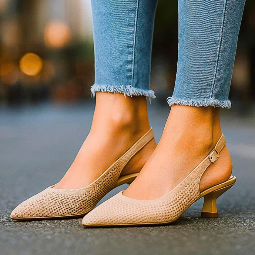 Avelina | Mesh Heels