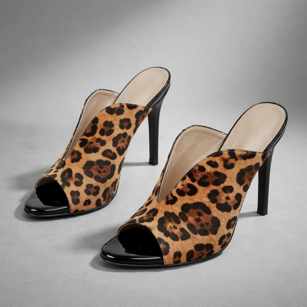 Lyla | Leopard Print Heels