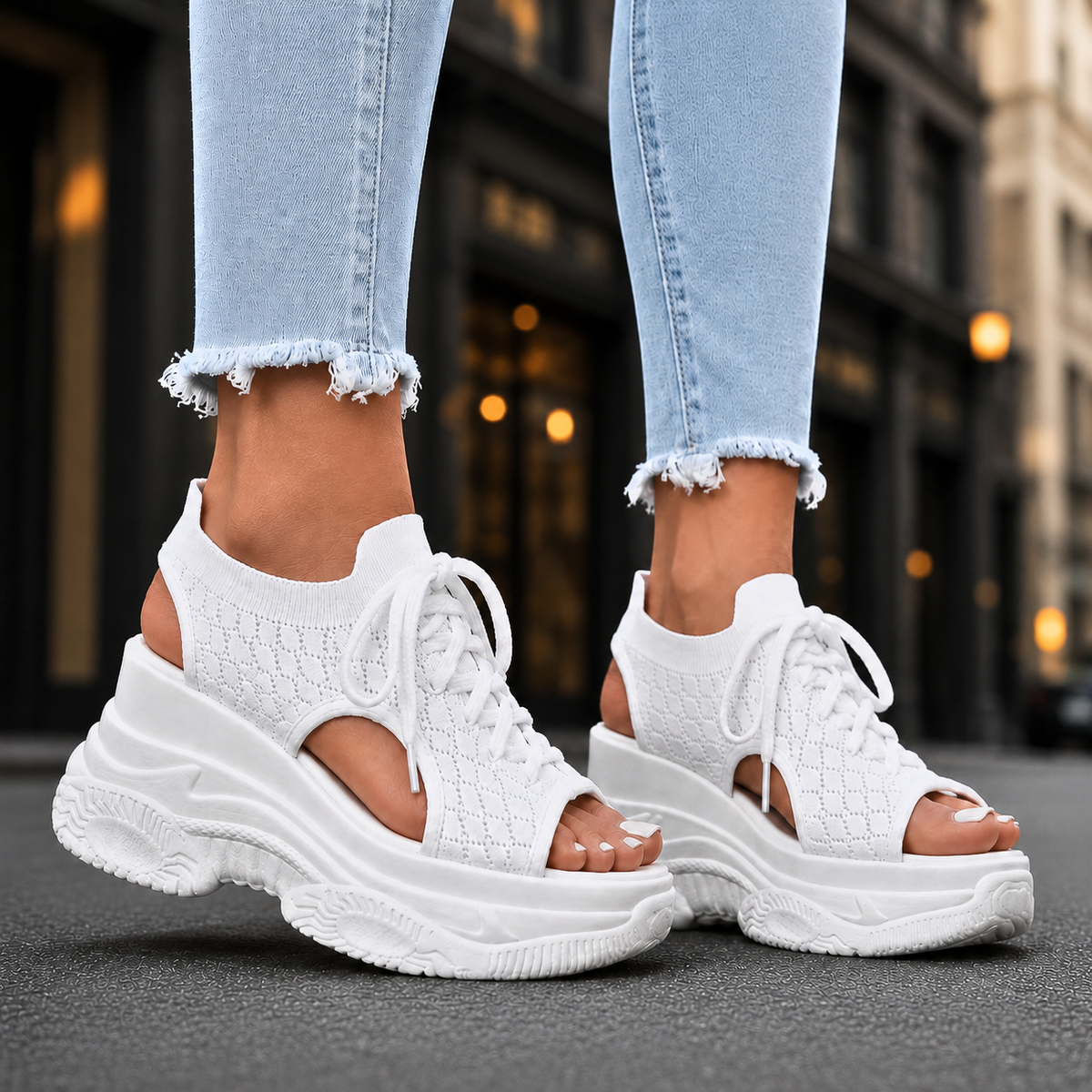 Mila | Sporty Platform Sandals