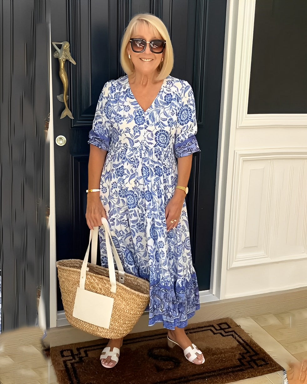 Hannah | Floral Dress in a Full Size Range
