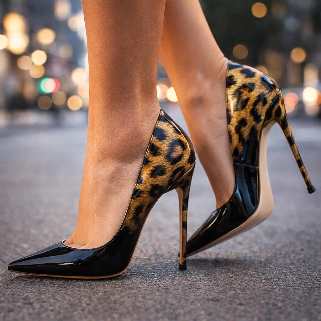 Natalia | Leopard Print Heels