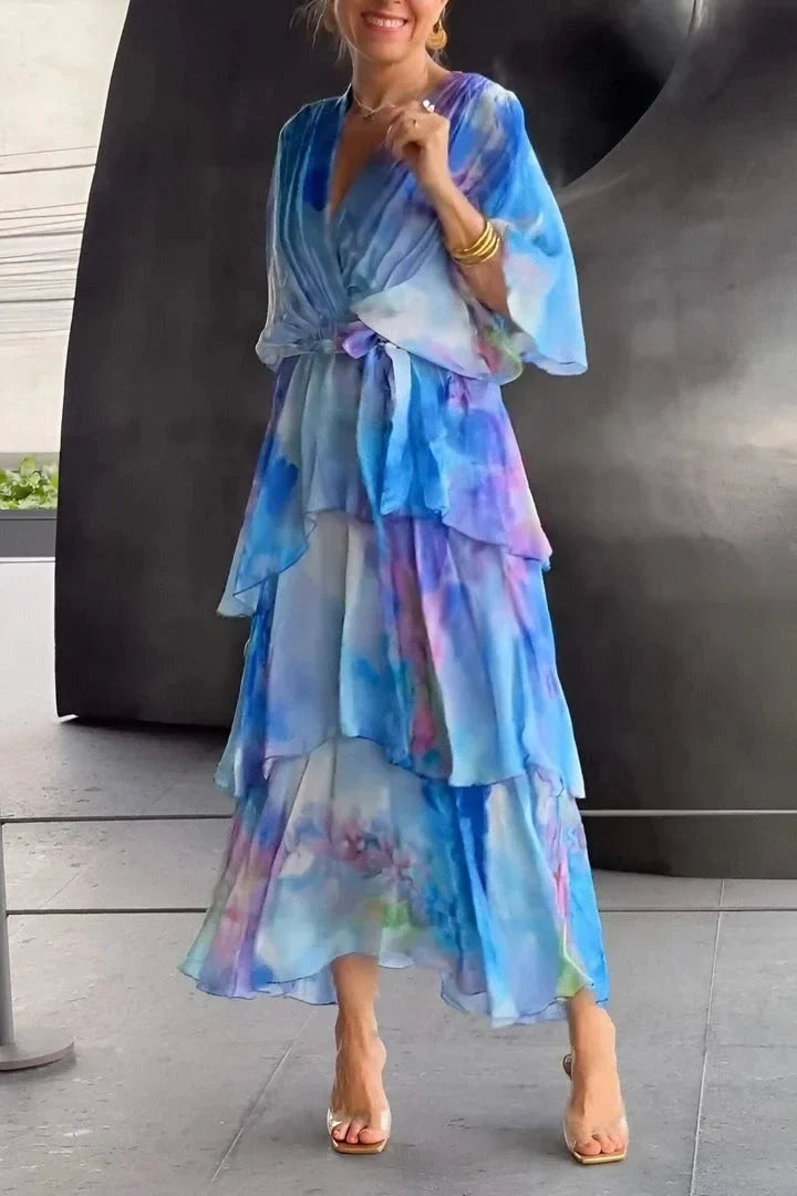 Sophia | Light Chiffon Evening Dress