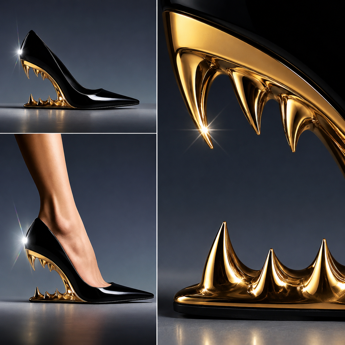 Talia | Wolf Fang Heels