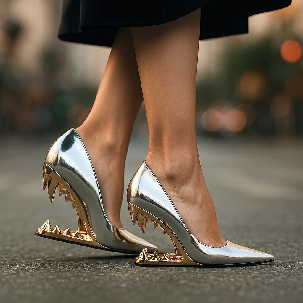 Talia | Wolf Fang Heels