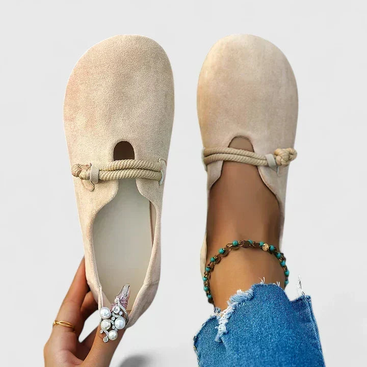 Marion | Loafers in Beige and Black