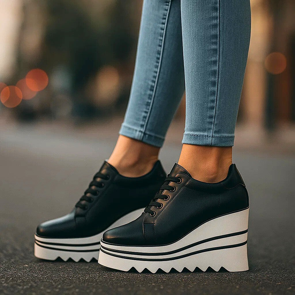 Sylvie | Striped Platforms