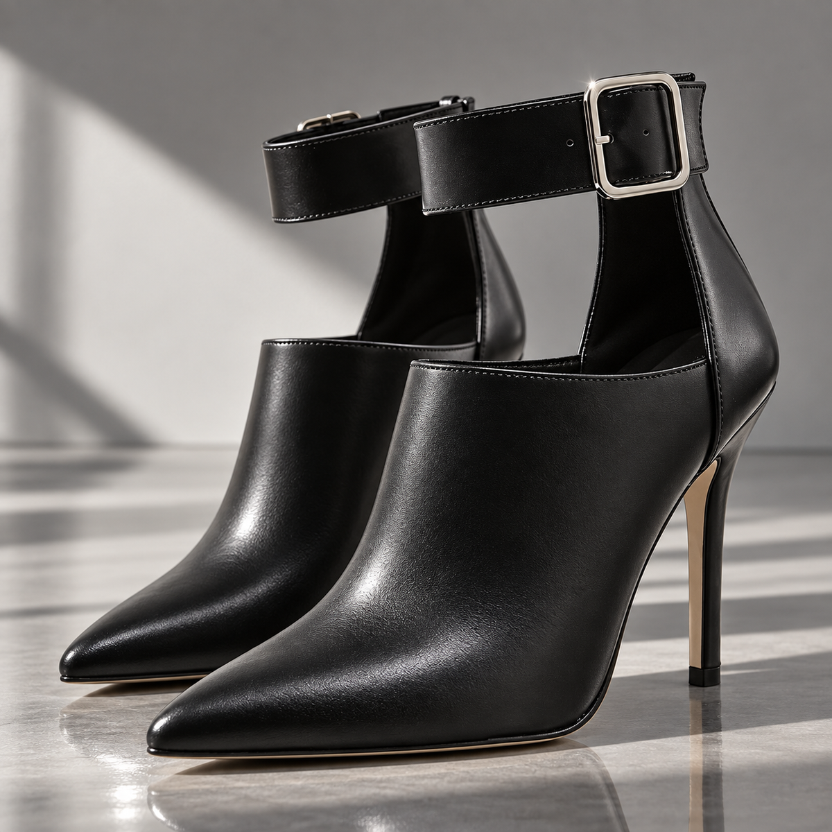 Elaina | High-Vamp Stiletto Heels