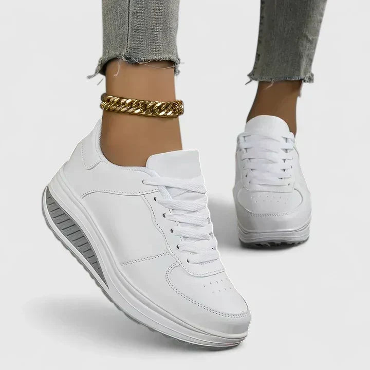 Natalia | Light Wedge Sneakers