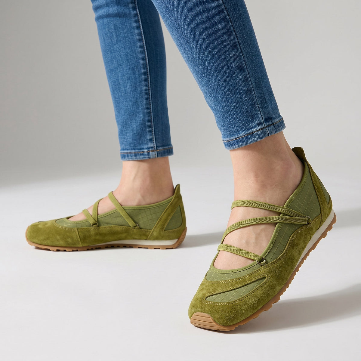 Josephine | Olive Loafers