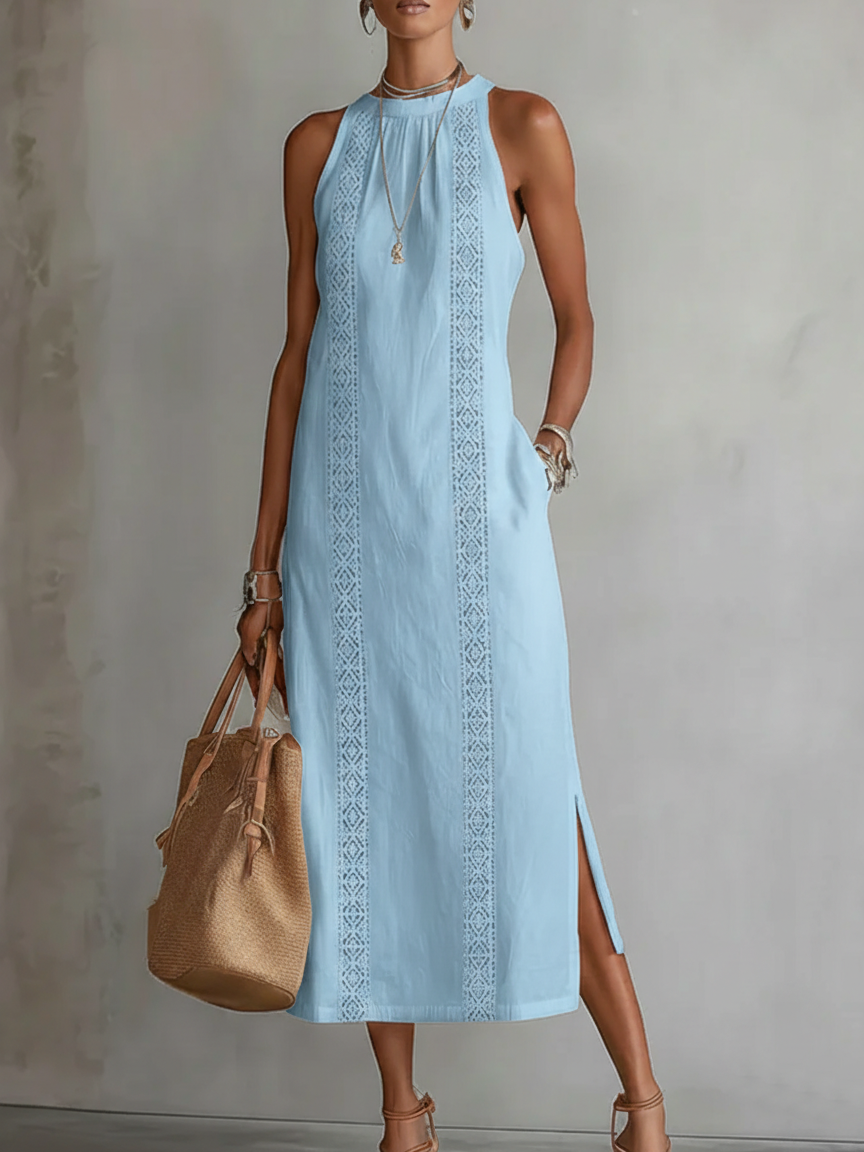 Stella Mae | Airy Midi Dress with Pockets