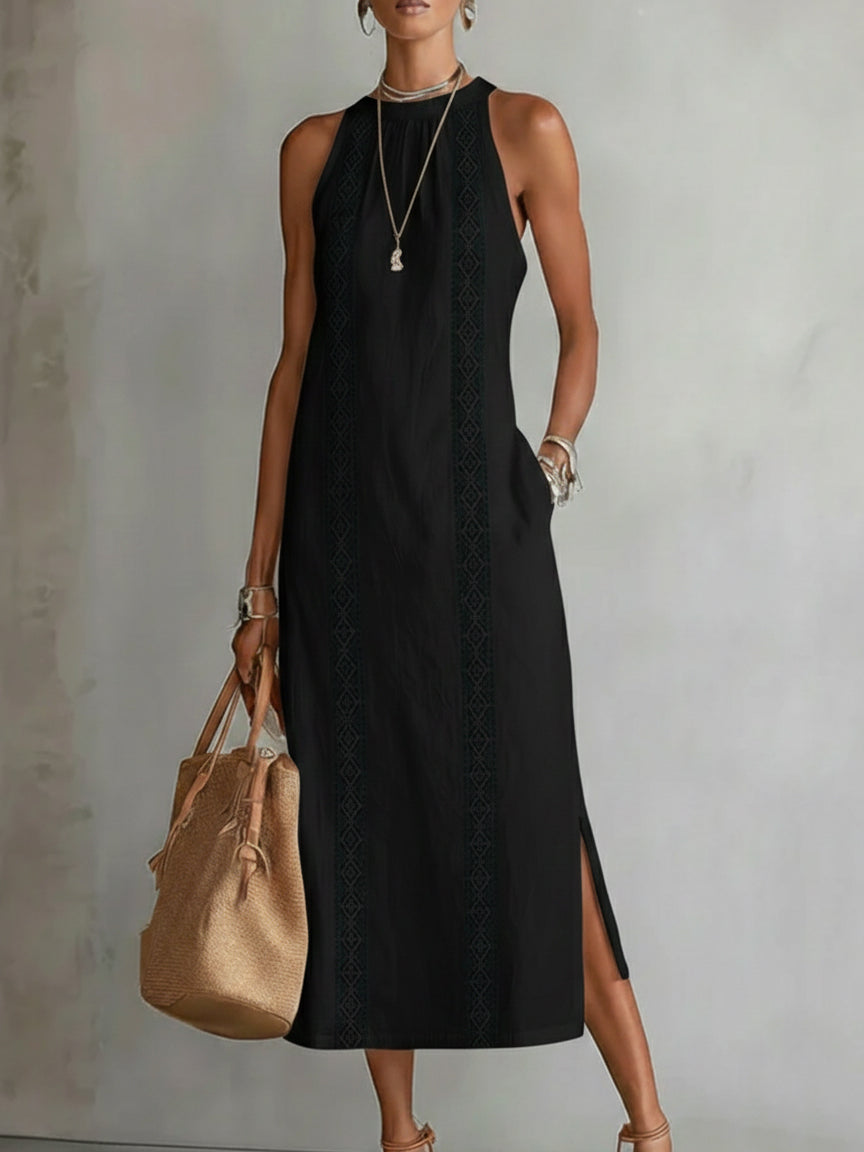 Stella Mae | Airy Midi Dress with Pockets