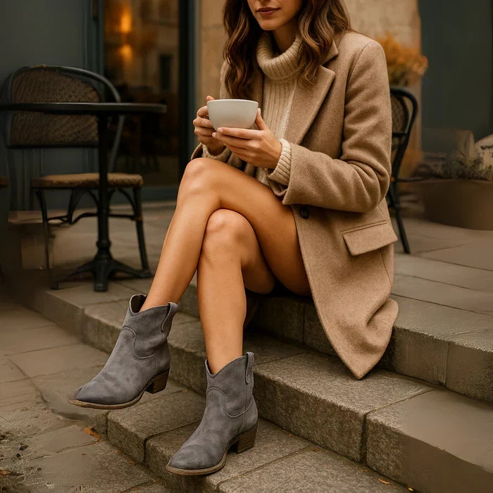 Rossella | Premium Handmade Western Ankle Boots
